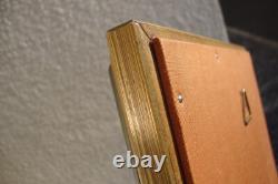 Jolie huile signée LE VIEUX MOULIN CHARLEVILLE MEZIERES Arthur Rimbaud ARDENNES