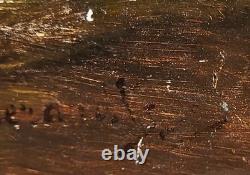 LAMBERT GERARDTS. Moutons au Pâturage. 2 Peintures huile sur panneau de bois