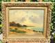 Louis Roger. Paysage M&eacute;diterran&eacute;en Peinture Huile Sur Panneau De Bois Sign&eacute;e