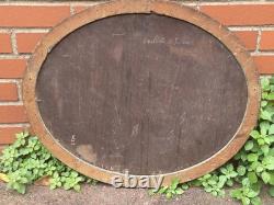 L BILLY. Bouquet de Fleurs Peinture huile sur panneau de bois