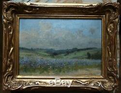 Le champ bleu, Fernand Quignon (1854-1941)