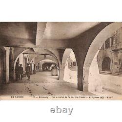 Lucien Poignant 1905-1941 Arcades d'Annecy 1927. Montagne Haute Savoie Contencin