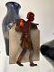 Marques Guilherme D'oliveira (1887-1960) -sculpture Bois Peint-africanisme Tbon