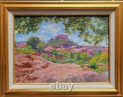 MEYRARGUES, le Village et le Château. Aix-en-Provence. Léon GIFFARD (1875-1946)