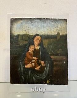Madonna col Bambino, Vierge à l'Enfant. Renaissance italienne