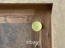 Marcel Pouget (1923-1985) Huile sur panneau de bois Signée Portrait 1943