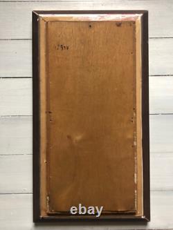 Marine Style Impressionniste Signée Datee 26 Huile Sur Bois