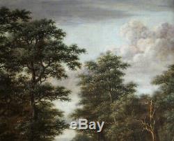 Meindert Hobbema, paysage, Hollande, tableau, peinture, Pays-Bas, Ruisdael
