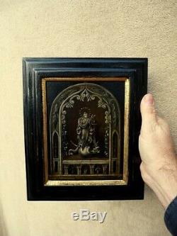 Oil on panel 17th century peinture panneau 17eme Haute Epoque Vierge Christ Mary