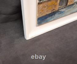 Opme 63 Puy-de-Dôme Auvergne Huile sur bois par C. Reverdeau 47,5 × 65,5 cm