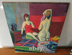 PIERRE LACROUX, peintre SENSUALISTE Le matin