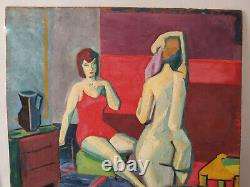 PIERRE LACROUX, peintre SENSUALISTE Le matin