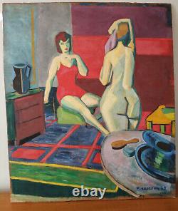 PIERRE LACROUX, peintre SENSUALISTE Le matin