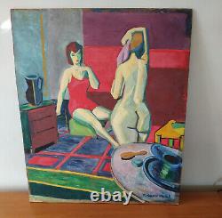 PIERRE LACROUX, peintre SENSUALISTE Le matin
