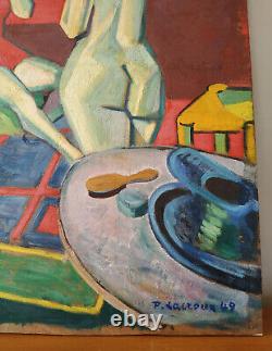PIERRE LACROUX, peintre SENSUALISTE Le matin