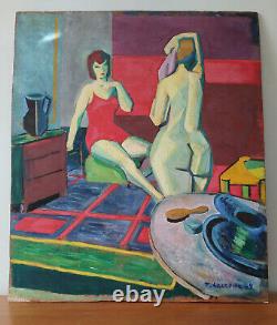 PIERRE LACROUX, peintre SENSUALISTE Le matin