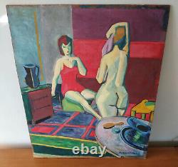 PIERRE LACROUX, peintre SENSUALISTE Le matin