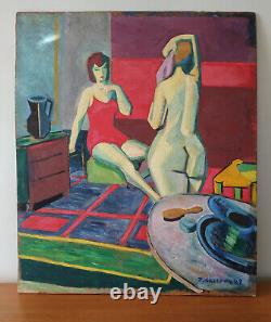 PIERRE LACROUX, peintre SENSUALISTE Le matin
