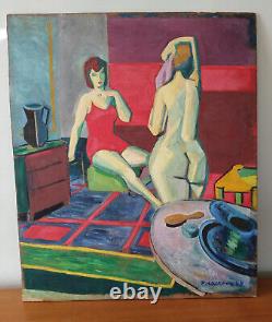 PIERRE LACROUX, peintre SENSUALISTE Le matin