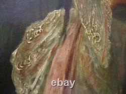 Paire Tableaux XIXèm Elegantes Napoléon III DLG Eugène Accard, Auguste Toulmouche