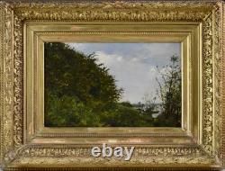 Paul-Louis Bouchard 1853-1937. Bord de rivière