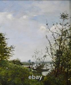Paul-Louis Bouchard 1853-1937. Bord de rivière