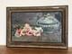 Peinture Hsp Nature Morte Aux Roses Par Yvonne Vonnot-viollet Le Duc 1936