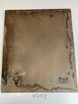 Peinture Huile Carton Bois 1927 Expressionniste Expressionnisme À Identifier