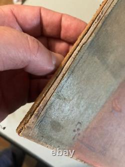 Peinture Huile Sur Bois 1940 Giuseppe Sebasti nature morte au bouquet de fleurs