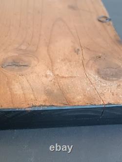 Peinture à l'huile sur bois Ex-Voto Christianisme fin XIXème siècle