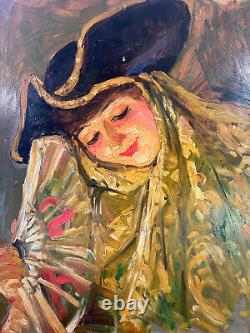 Personnage des Contes d'Hoffmann (voir desc.) Attr. À Claire Maliquet 1878-1964