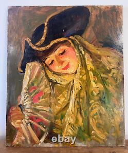 Personnage des Contes d'Hoffmann (voir desc.) Attr. À Claire Maliquet 1878-1964