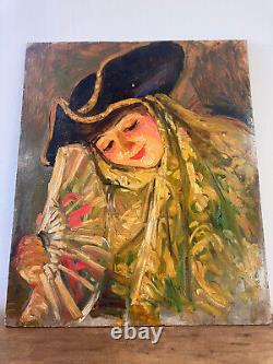 Personnage des Contes d'Hoffmann (voir desc.) Attr. À Claire Maliquet 1878-1964