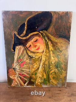 Personnage des Contes d'Hoffmann (voir desc.) Attr. À Claire Maliquet 1878-1964