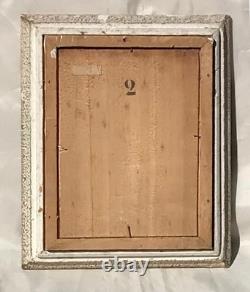 Petit Tableau ART DECO PORTRAIT JEUNE FEMME Vers 1930 () HSP