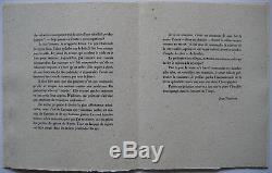 Piaubert Jean Huile Sablée Sur Bois 1994 Signée Handsigned Oil On Wood Testament