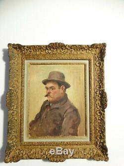 Portrait AUGUSTE ESCOFFIER par Emile CHAUMONT 1877 1927 Prince des Restaurateurs