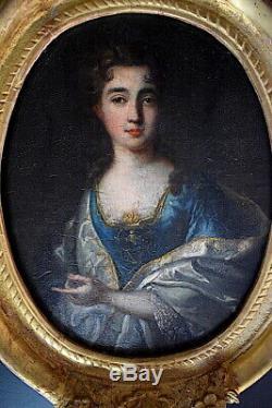 Portrait Historique Marie Eléonore d'Este Reine d'Angleterre XVIII