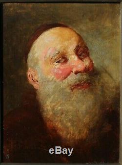 Portrait de moine souriant, Bernard Louis Borione (1865-)
