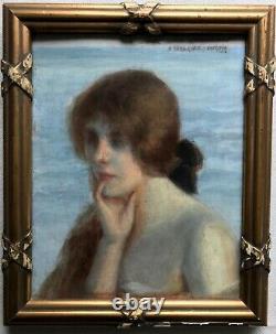 Princesse GAGARINE-STOURDZA (1865-1918)-Odessa-Ukraine-Symboliste-Cannes-Russe