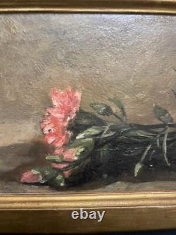 Rare Tableau Ancien Eugenie GUINDON