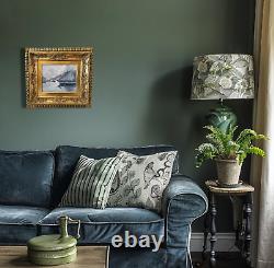Scène Marine Port Italienne avec Voiliers Peinture Huile Impressionniste signée