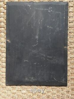 Scène de taverne Huile sur bois à Restaurer