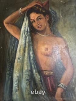 Superbe Oeuvre Guy Leflorentin (1905-1978) Orientalisme