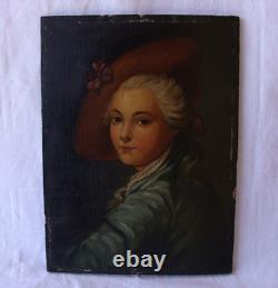 Superbe tableau huile sur bois époque XIXe Art collection antiquité
