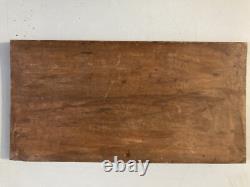 TRes Belle Peinture Huile Sur bois Ex Voto Art 1866 Italie Copie Catholique