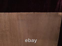 Tableau Ancien Peinture Huile Ecole Francaise de Barbizon Canal Seine DLG XIX 19