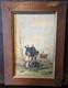 Tableau Guerre 1870 Huile Sur Bois J Plichet 1896