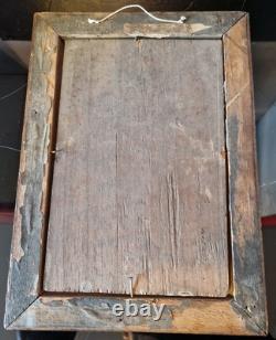 Tableau Guerre 1870 Huile Sur Bois J Plichet 1896