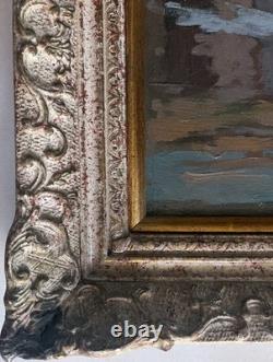 Tableau HSP Pierre MANDONNET (1891-1970) Le miroir aux oiseaux Martigues